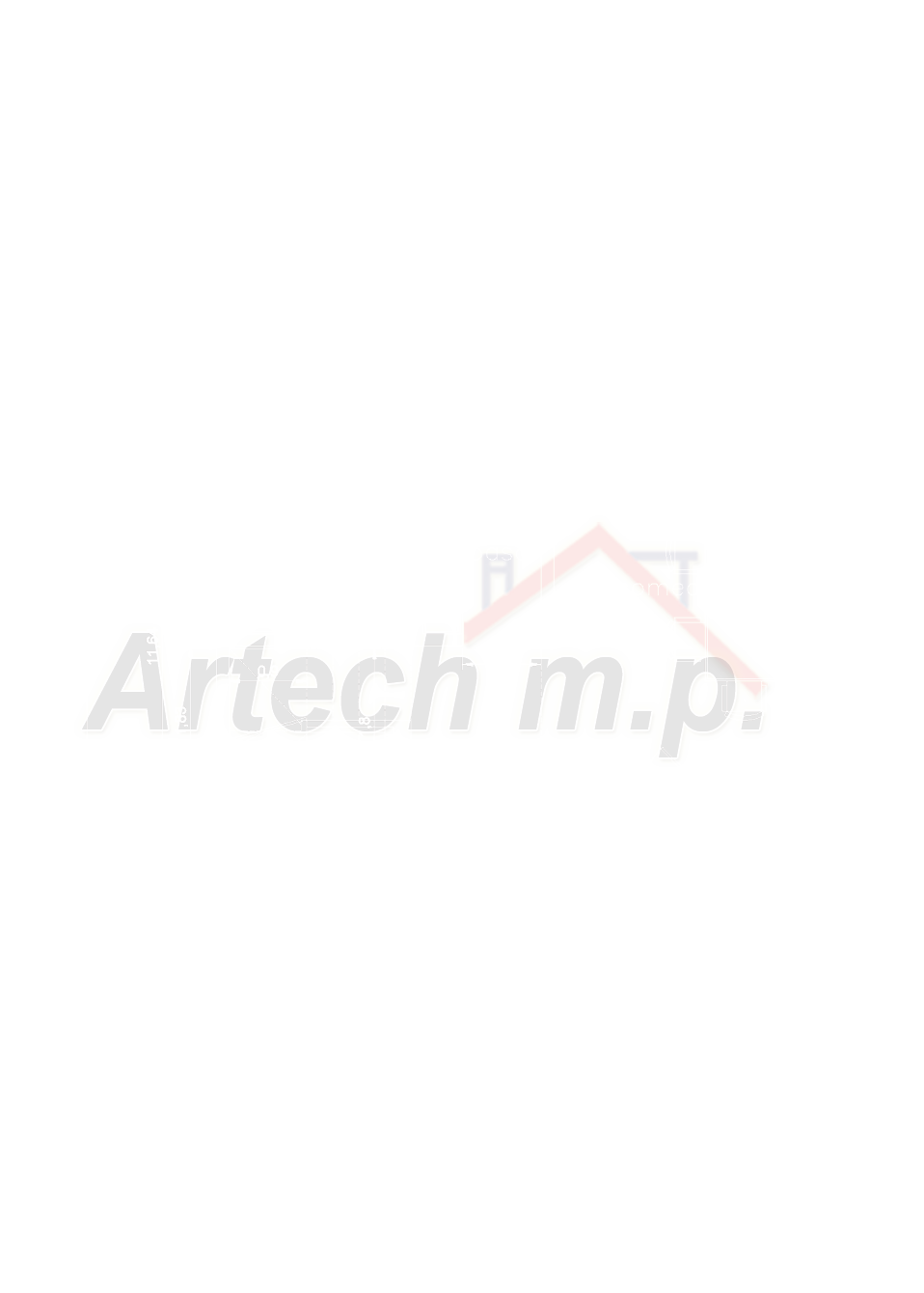 Plano Cabaña 160 mt2. | Artech m.p. Construcciones | Bosque Peralta Ramos - Rumenco y zona Mar del Plata