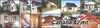 Cabaña 42 mt2 | Artech m.p. construye en Bosque Peralta Ramos y Rumenco Mar del Plata Cabaña 42 metros cuadrados Bosque Peralta Ramos Mar del Plata
